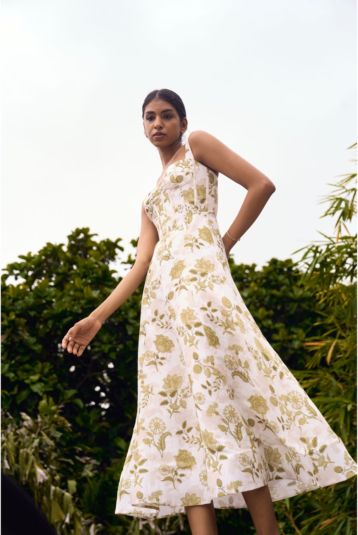 Carter & White Premium Silk Linen Dress