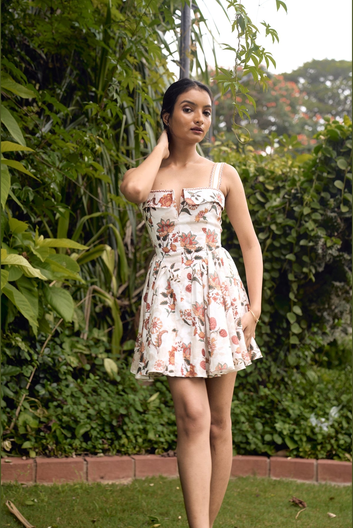 chic le frique Corset Mini Dress