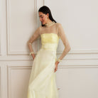 zimmerman silk dress, yvon the label, carter & white silk dress